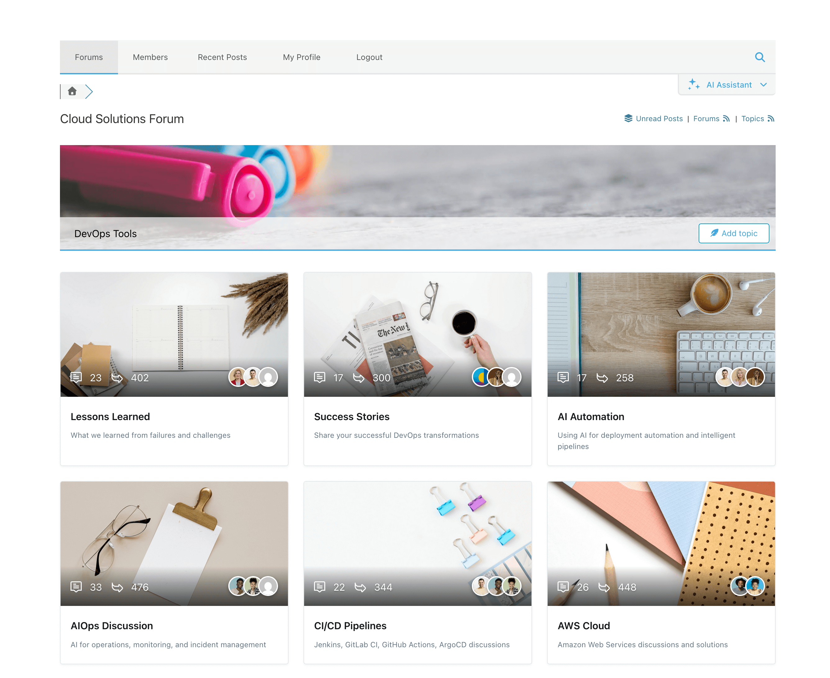 Boxed Layout - Forums View
